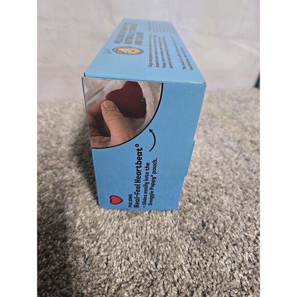 Snuggle Puppy Heartbeat “Junior” Stuffed Anti-Anxiety Toy For Small Dogs NEW - Picture 4 of 7